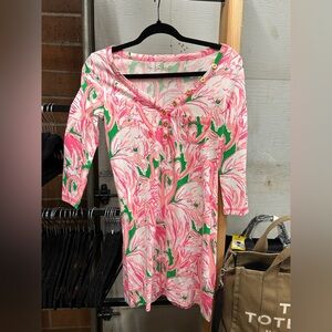 Pink and Green Womens Lily Pulitzer dress